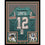 Framed Autographed/Signed Bob Griese 33x42 Miami Teal Football Jersey JSA COA