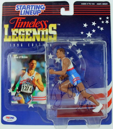 Dan O'Brien Olympics Authentic Signed 1996 Starting Lineup PSA/DNA #S85392 - 757 Sports Collectibles