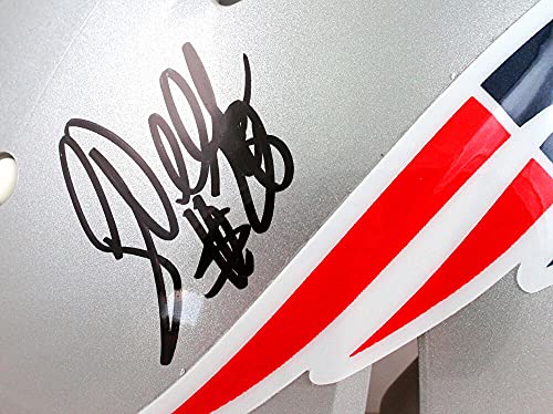 Corey Dillon Autographed Patriots F/S Speed Authentic Helmet -Beckett Hologram Black - 757 Sports Collectibles