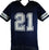 Deion Sanders Autographed Blue/Grey Pro STAT Style Jersey-Beckett W Hologram Black - 757 Sports Collectibles