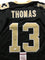 Autographed/Signed Michael Thomas New Orleans Black Football Jersey JSA COA