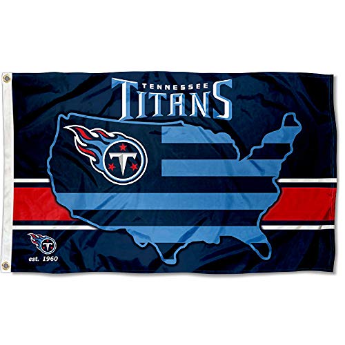 WinCraft Tennessee Titans Nation USA American Country 3x5 Flag - 757 Sports Collectibles