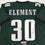 Autographed/Signed Corey Clement Philadelphia Green Football Jersey JSA COA