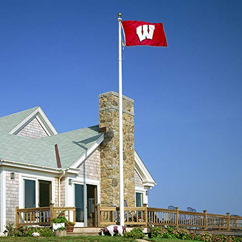 UW Wisconsin Badgers University Large College Flag - 757 Sports Collectibles