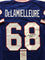 Autographed/Signed Joe DeLamielleure"HOF 03" Buffalo Blue Football Jersey JSA COA