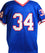 Thurman Thomas Autographed Blue Pro Style Jersey w/NFL/MVP- Beckett W - 757 Sports Collectibles