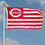 Cincinnati Reds Nation Flag 3x5 Banner - 757 Sports Collectibles