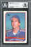 Mets Dave Johnson Authentic Signed 1989 Topps #684 Card Autographed BAS Slabbed - 757 Sports Collectibles