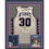 Framed Autographed/Signed George McGinnis"HOF 2017" 33x42 Philadelphia White Basketball Jersey JSA COA