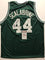 Autographed/Signed Brian Scalabrine Boston Green Basketball Jersey JSA COA - 757 Sports Collectibles