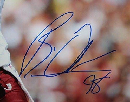 Brian Orakpo Autographed Redskins 16x20 Arms Open Photo- JSA W Authenticated - 757 Sports Collectibles