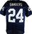 Miles Sanders Autographed Blue College Style Jersey-Beckett W Hologram Black - 757 Sports Collectibles