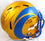 Eric Dickerson Autographed Los Angeles Rams Flash Speed F/S Helmet w/2 Insc.-Beckett W Hologram Black - 757 Sports Collectibles