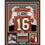 Framed Autographed/Signed Bob Bobby Clarke 33x42 Philadelphia Orange Hockey Jersey JSA COA