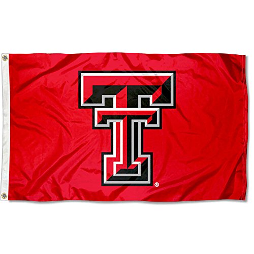 TTU Texas Tech Red Raiders University Large College Flag - 757 Sports Collectibles