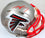 Michael Vick Autographed Falcons Flash Speed Mini Helmet- JSA W Auth Red - 757 Sports Collectibles