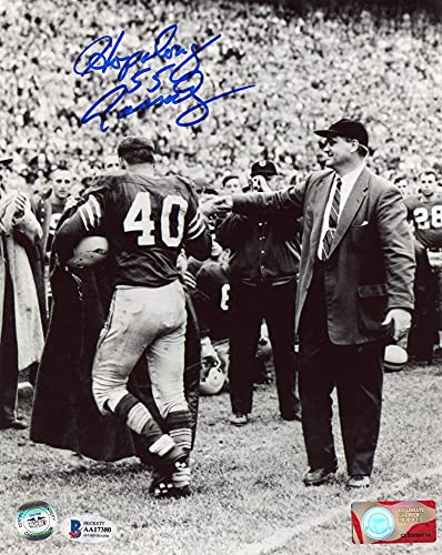 Hopalong Cassidy Autographed Ohio State 8x10 Photo - BAS COA (Vertical) - 757 Sports Collectibles