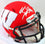 TJ Watt Autographed Wisconsin Badgers AMP Speed Mini Helmet- Beckett W Silver - 757 Sports Collectibles