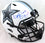 Ezekiel Elliott Autographed Cowboys Lunar F/S Speed Helmet- Beckett W Hologram Blue - 757 Sports Collectibles