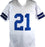 Deion Sanders Autographed White Pro Style Jersey-Beckett W Hologram Silver - 757 Sports Collectibles