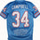 Earl Campbell Autographed Blue Pro Style Stat 4 Jersey With HOF- JSA W Black - 757 Sports Collectibles