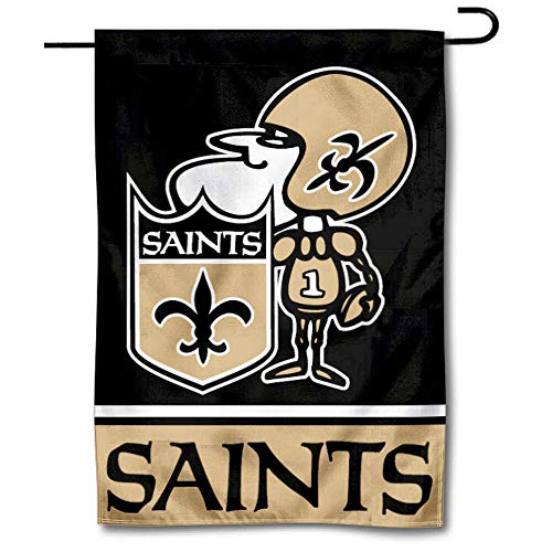 WinCraft New Orleans Saints Sir Saint Decorative Yard Garden Flag - 757 Sports Collectibles