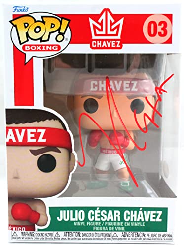 Julio Cesar Chavez Autographed Funko Pop Figurine #03- JSA W Red - 757 Sports Collectibles