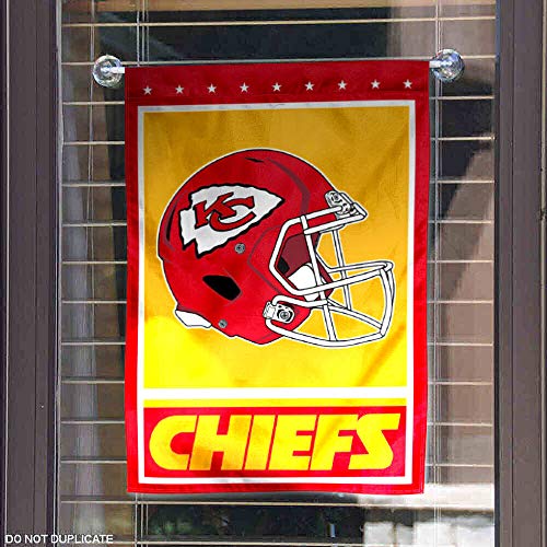 WinCraft Kansas City Chiefs Decorative Yard Garden Flag - 757 Sports Collectibles