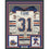 Framed Autographed/Signed Grant Fuhr"HOF 03" 33x42 Edmonton White Hockey Jersey JSA COA