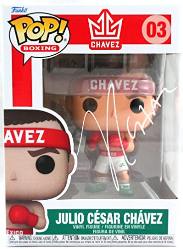 Julio Cesar Chavez Autographed Funko Pop Figurine #03- JSA W White - 757 Sports Collectibles