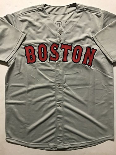 Autographed/Signed Wade Boggs Boston Grey Baseball Jersey JSA COA - 757 Sports Collectibles