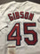 Autographed/Signed Bob Gibson St. Louis White Baseball Jersey JSA COA