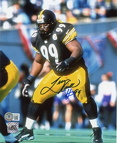 Levon Kirkland Autographed Pittsburgh 8x10 Photo - BAS (Stance) - 757 Sports Collectibles