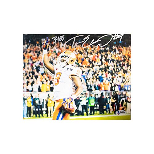 Travis Etienne 3 tds Autographed Clemson 8x10 Photo - BAS COA - 757 Sports Collectibles