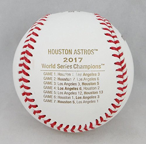 George Springer Autographed World Series Rawlings OML Baseball - Beckett Auth - 757 Sports Collectibles