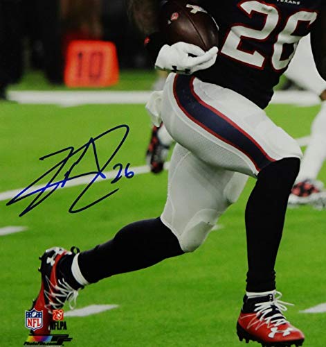 Lamar Miller Signed Houston Texans 8x10 99 Yard TD Run PF Photo- JSA W Auth - 757 Sports Collectibles