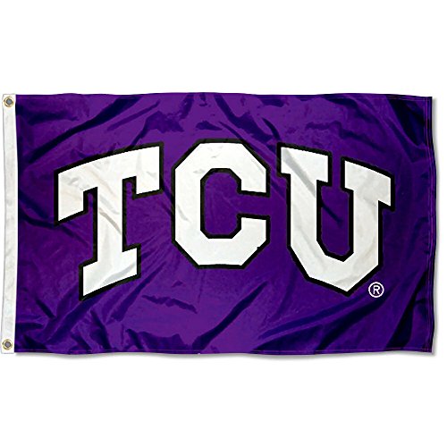 TCU Horned Frogs Large TCU Logo 3x5 College Flag - 757 Sports Collectibles