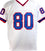 Eric Moulds Autographed White Pro Style Jersey W/Insc- Beckett W Silver - 757 Sports Collectibles