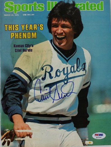 Royals Clint Hurdle Authentic Signed Sports Illustrated 1978 PSA/DNA #Q12247 - 757 Sports Collectibles