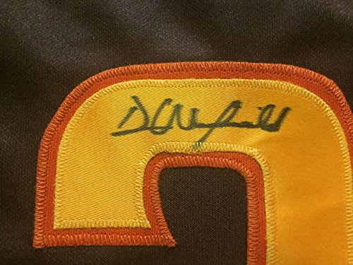 Autographed/Signed Dave Winfield San Diego Brown Retro Baseball Jersey JSA COA - 757 Sports Collectibles