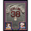 Framed Autographed/Signed Curt Schilling 33x42 Boston Grey Baseball Jersey JSA COA