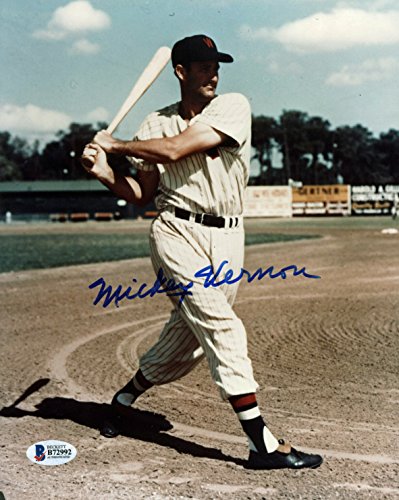 Senators Mickey Vernon Authentic Signed 8X10 Photo Autographed BAS #B72992 - 757 Sports Collectibles