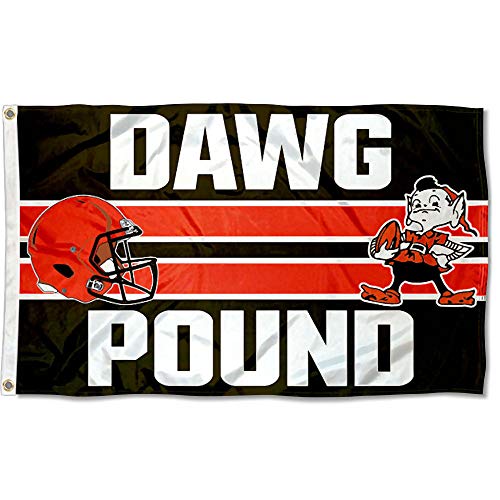 WinCraft Cleveland Browns Dawg Pound Flag