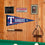 WinCraft Texas Rangers Large Pennant - 757 Sports Collectibles