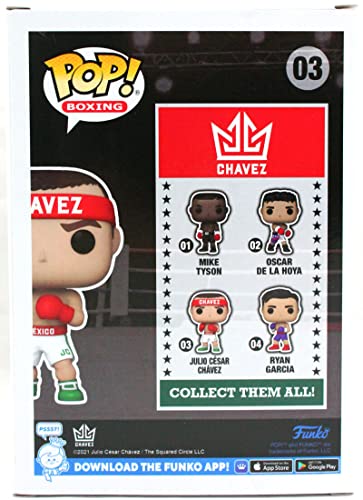 Julio Cesar Chavez Autographed Funko Pop Figurine #03- JSA W Red - 757 Sports Collectibles