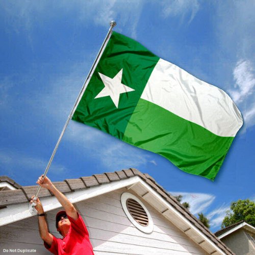 College Flags & Banners Co. North Texas Mean Green UNT Texas State Flag - 757 Sports Collectibles