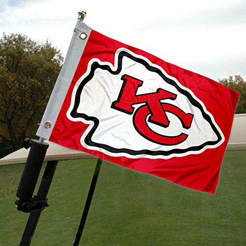 Kansas City Chiefs Boat and Golf Cart Flag