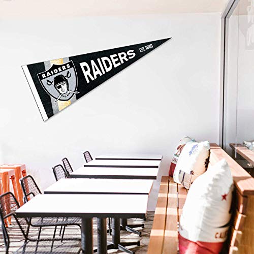 WinCraft Las Vegas Raiders Official 30 inch Large Pennant