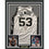 Framed Autographed/Signed Artis Gilmore"HOF 11" 33x42 San Antonio White Basketball Jersey JSA COA