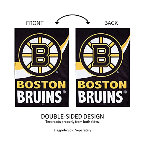 Team Sports America NHL Double Sided Boston Bruins Garden Flag Officially Licensed Sports Flag for Home Office Yard Sports Gift - 757 Sports Collectibles